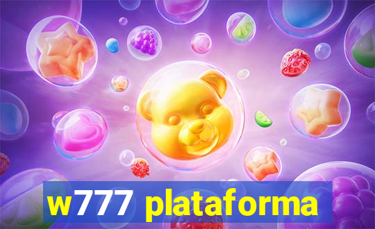 w777 plataforma